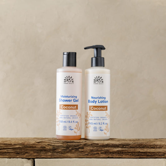 Urtekram Body Lotion & Shower Gel, Coconut